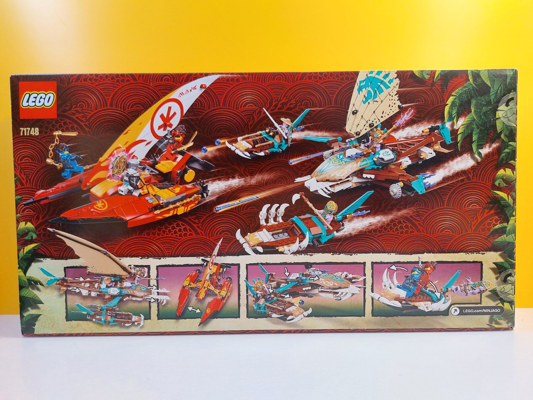 Lego Kit di costruzioni: LEGO Ninjago 71748 Duell der Katamarane NEU – Nuovo e nell'imballaggio originale da St.Gallen venduto da TinasBauundSpiel 2