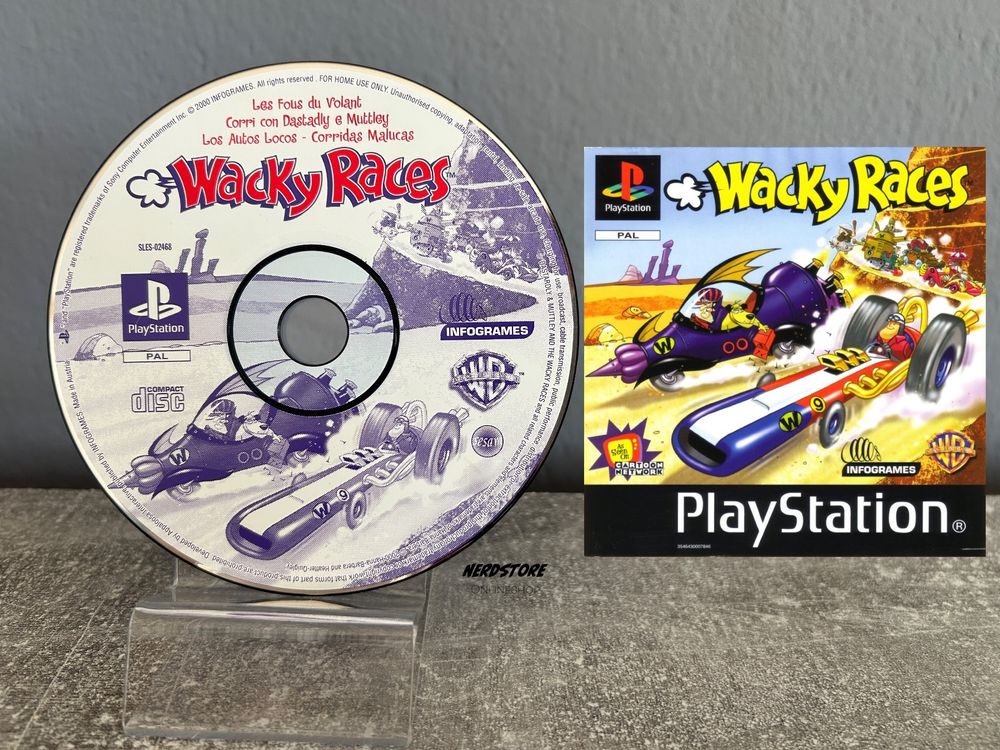 Wacky Races - PAL - PS1 (Gebraucht) in Oberglatt ZH für CHF 18.9 – mit ...