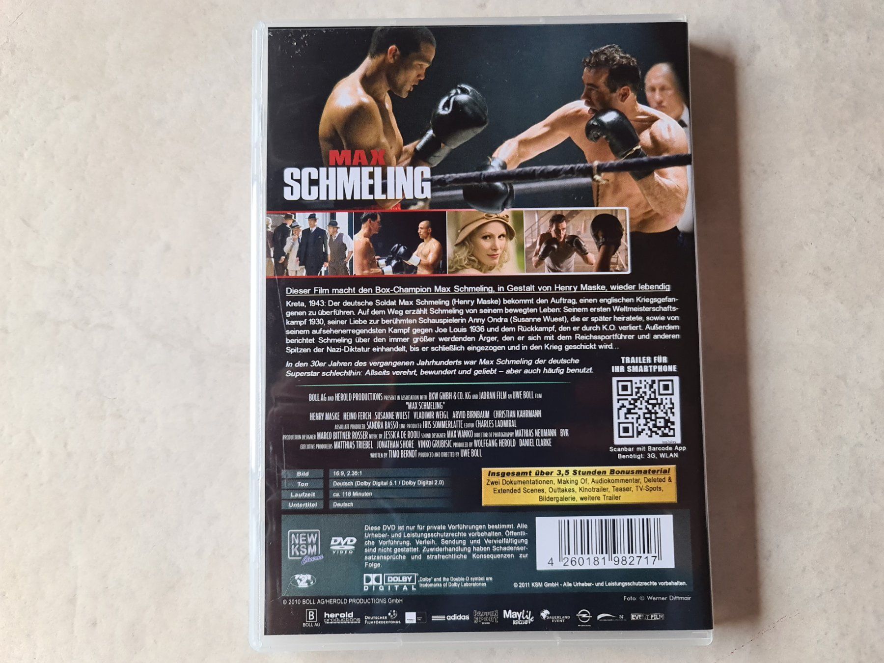 Alle DVDs: Max Schmeling - Eine deutsche Legende / 2 Disc Edition – Gebraucht aus Schneisingen von backstore24 1