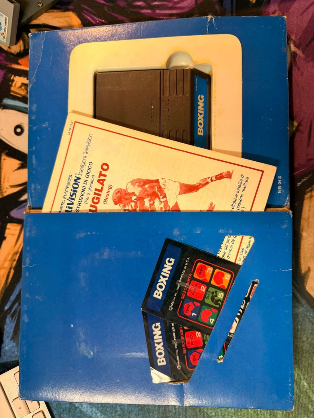 Giochi: Boxing Mattel Intellivision – Usato da Giubiasco venduto da Ticinerd 2
