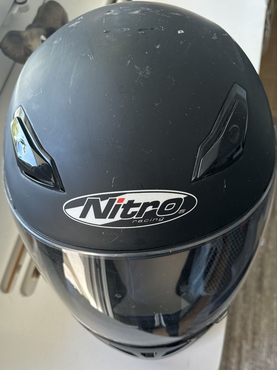 Caschi & visiere: Motorbike Helmet Nitro Dynamo XL – Usato da Bern venduto da kingmanish 2