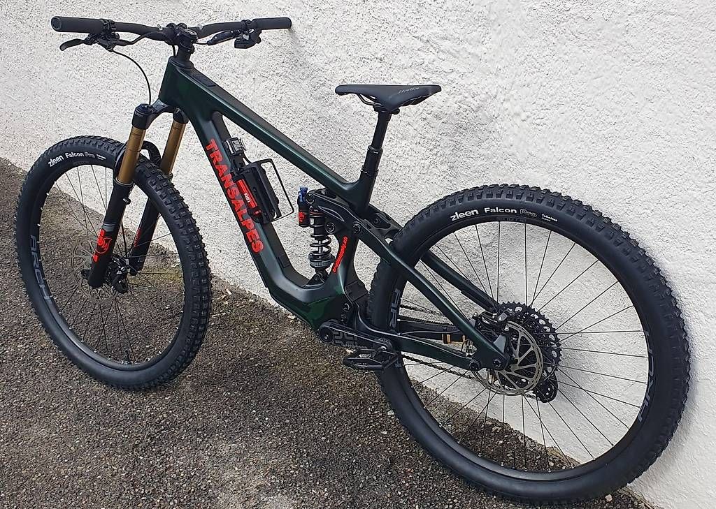 Biciclette: Transalpes E1 Enduro, Grösse M, candy grün – Usato da Zwillikon venduto da Trailsupply_AG 2
