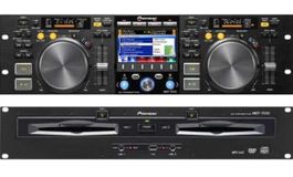 Pioneer DJ Set including 1x MEP 7000 and DJM 5000. Flightcas