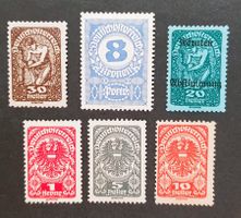 Deutschösterreich 1919/1920 aus Serie Posthörner