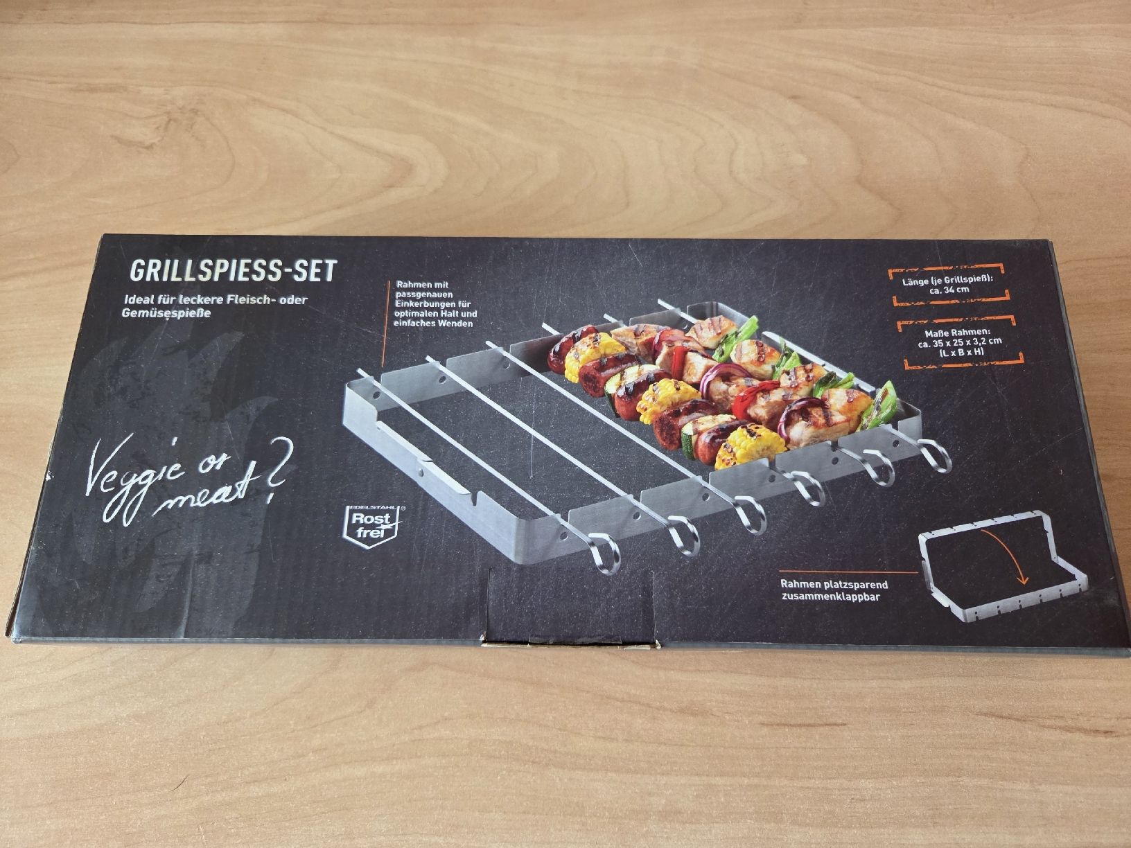 Set di posate: Grillspiess Set Neu  – Nuovo e nell'imballaggio originale da Winterthur venduto da katzen07