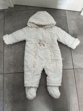 Kanz, Schneeanzug, Winteroverall, Baby, weiss, Gr. 68 w. Neu