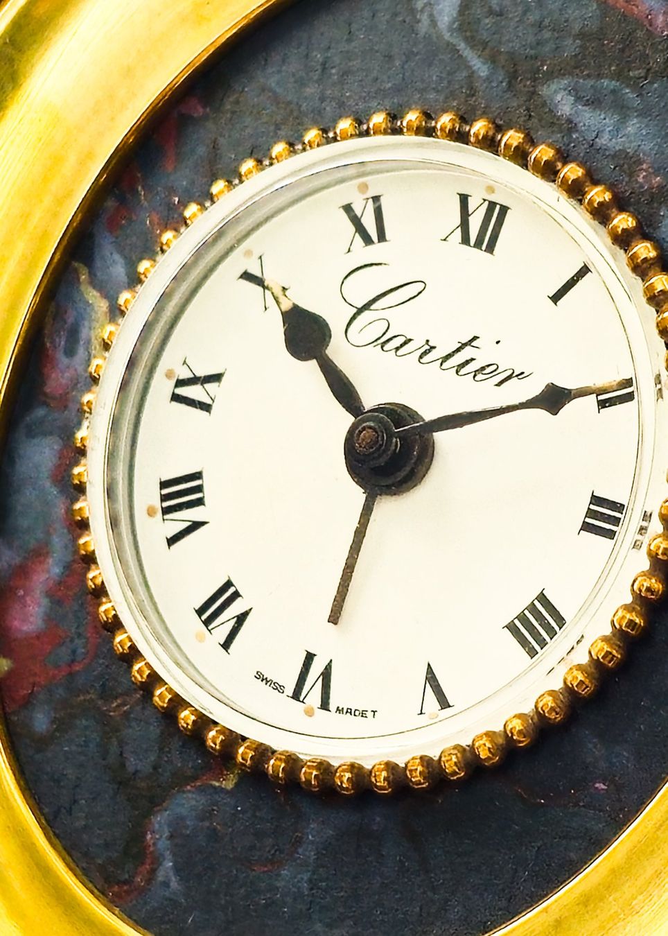 Cartier Orologi: Cartier Tischwecker, perfekt – Usato da Lugano venduto da R.Riccardo 8