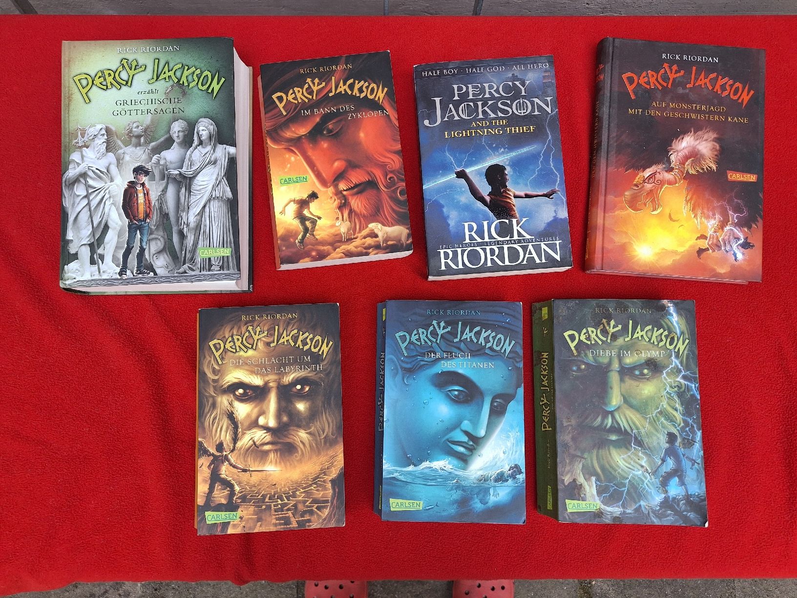 Libri: Percy Jackson Buchpaket – Usato da Ipsach venduto da nik_6hkj