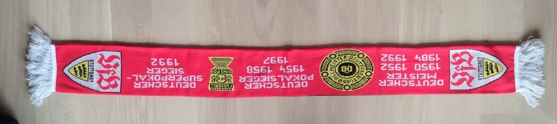Foulard & Sciarpe: VFB Stuttgart Fanschal – Nuovo (secondo la descrizione) da Aarburg venduto da Jaywalker 1