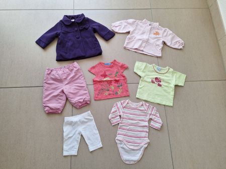 Lot d'habits filles taille 62-68
