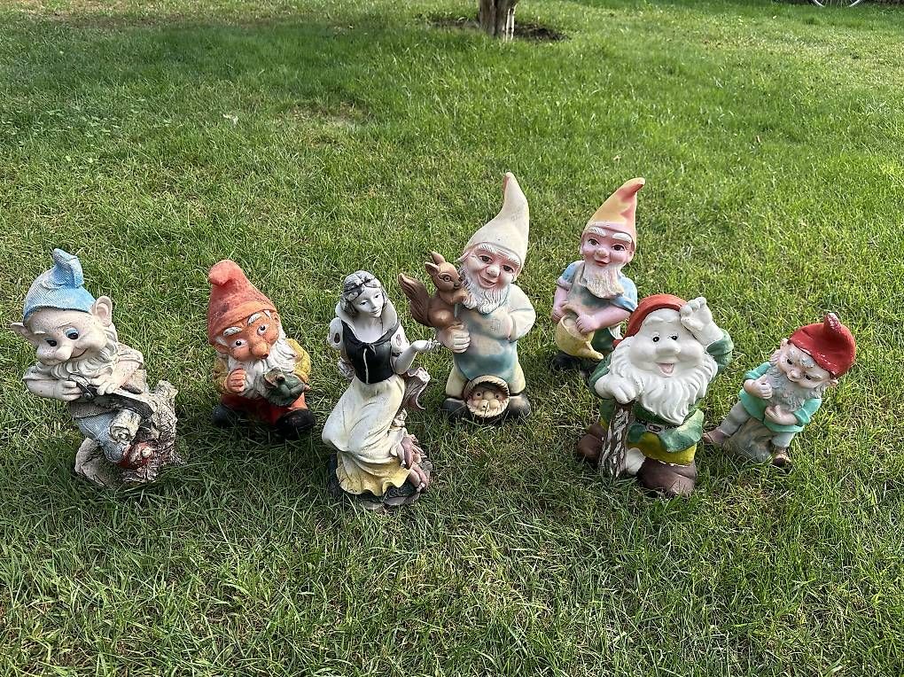 Figuren: Biancaneve e sei nani x giardino  – Gebraucht aus Quartino von DiloUsato
