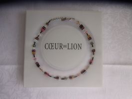 Kette **Coeur de Lion** verschiedene bunte Steine