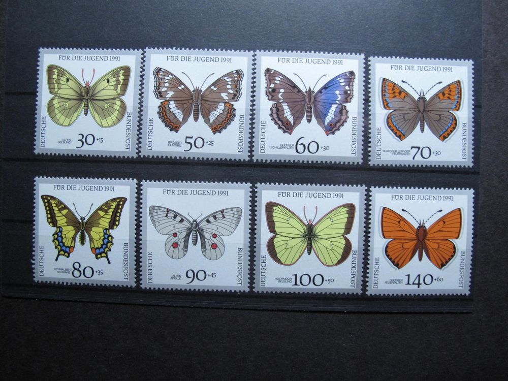 Briefmarken Block Rumänien 1991 – Block 268 Komplett, Postfrisch ** MNH, Schmetterlings-Motiv (Sammlerstück)