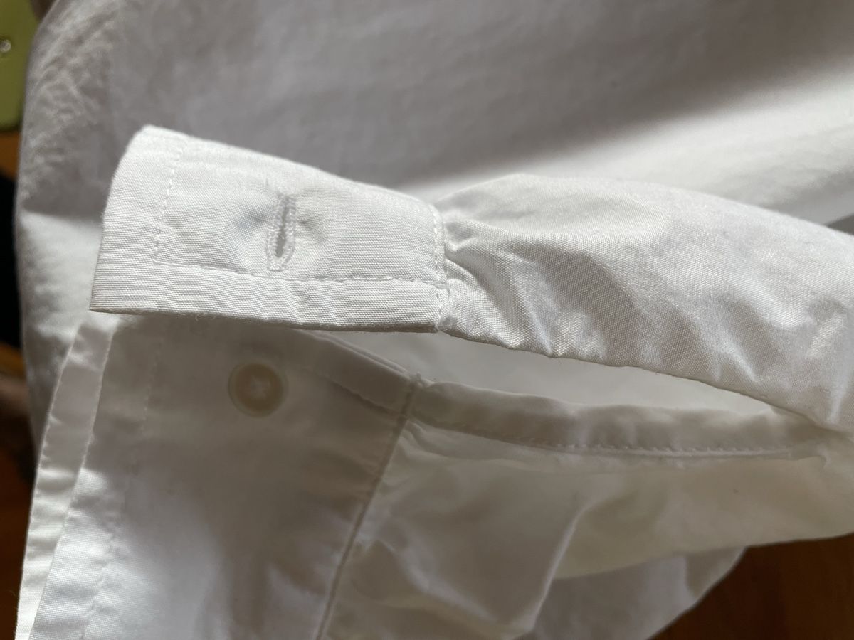 Esprit Camicette: Esprit Bluse 38 weiss Rüschenkragen – Nuovo (secondo la descrizione) da Bertschikon Gossau venduto da kel_wf2y 4