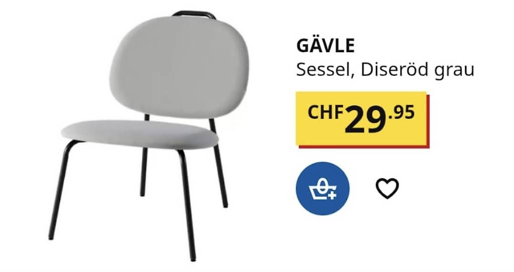 Ikea Chaises: Loungestuhl grau – D'occasion à Liestal par rao_626v 2