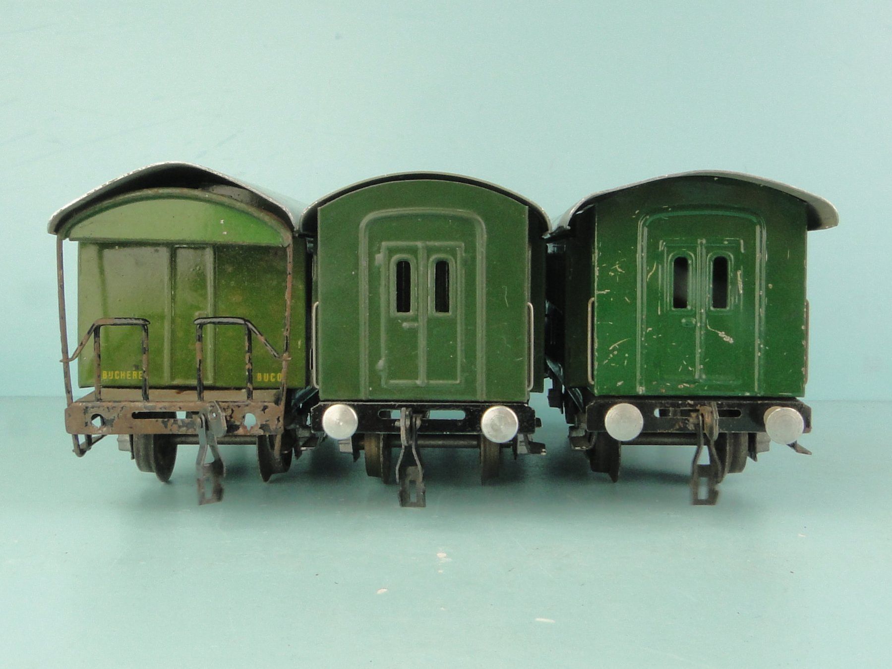 Buco Modellini di ferrovie: Buco 3 X Personenwagen – Usato da Bülach venduto da cann11 7