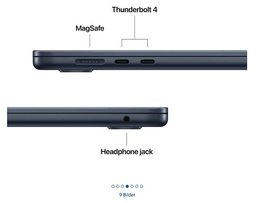 Apple Notebook: MacBook Air 13,6" M5 – Nuovo (secondo la descrizione) da Steinhausen venduto da Hoelgi 2