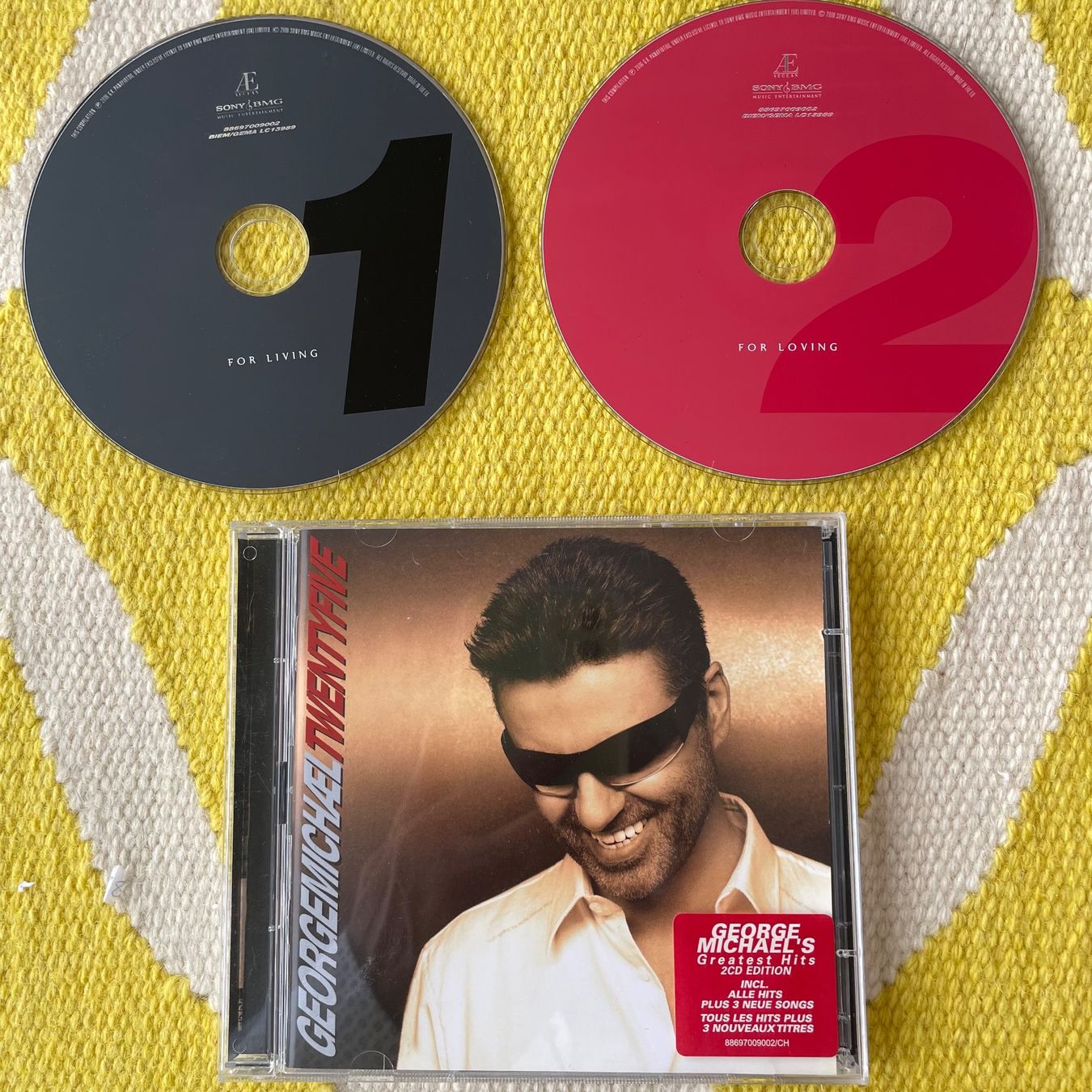 CDs: GEORGE MICHAEL-2CD GREATEST HITS TWENTYFIVE – Gebraucht aus Rorschacherberg von CD-Roli