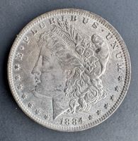 1 Morgan Dollar 1884 O