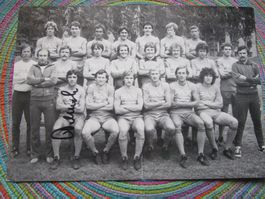 FC BASEL MANSCHAFTSKARTE MIT AUTOGRAMM O.DEMARMELS ANTIK