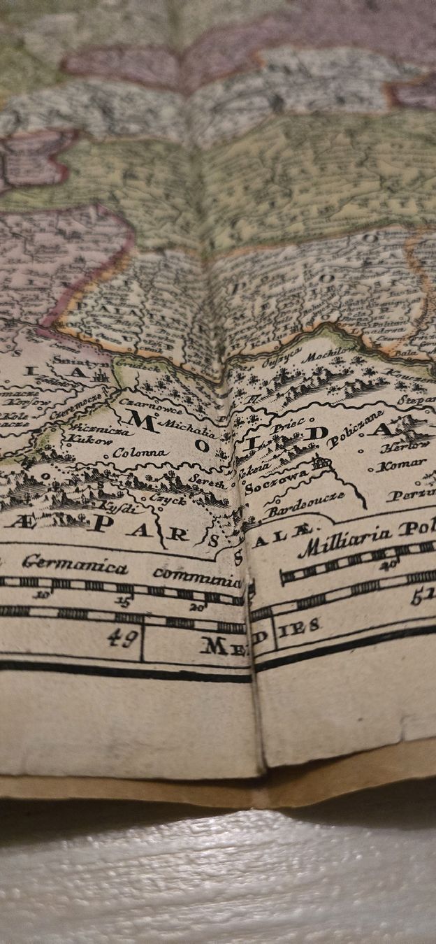 Incisioni: carte 18 eme Seutter Pologne – Usato da Martigny venduto da pivert03 3