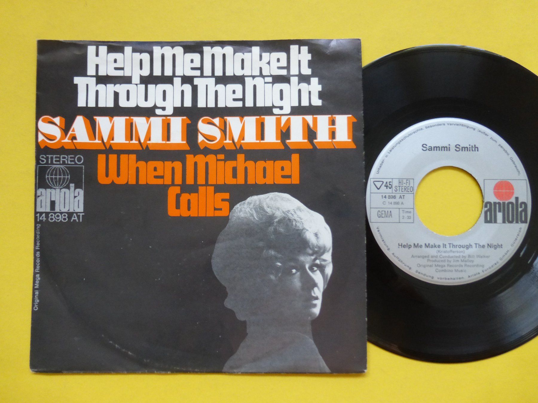 Dischi in vinile: Sammi Smith – Help Me Make It Through The Night – Usato da Zürich venduto da Swiss57