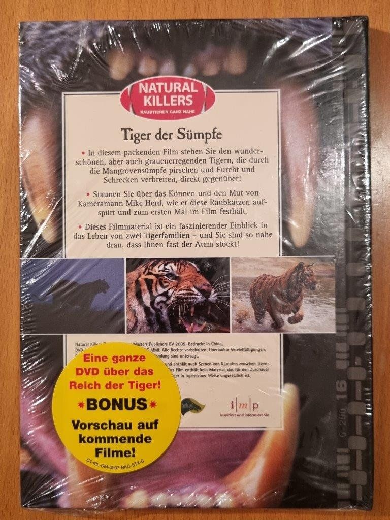 Alle DVDs: DVD: Naturals Killers - Tiger der Sümpfe -> NEU – Neu und originalverpackt aus Ehrendingen von Thomas_2 1