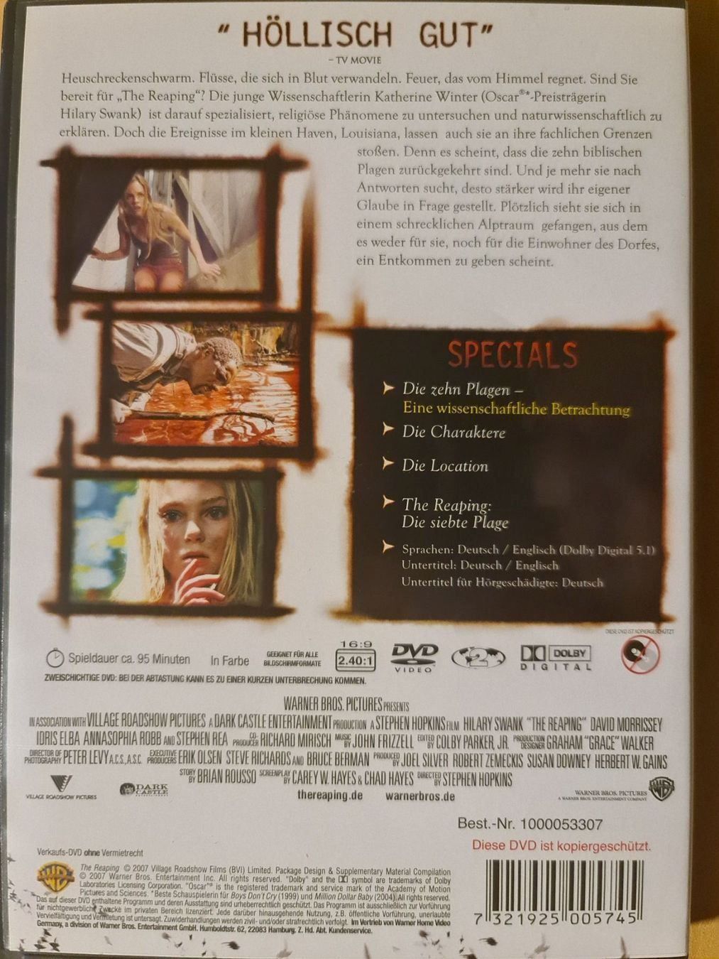 Alle DVDs: the reaping – Gebraucht aus Dintikon von Vexi 1