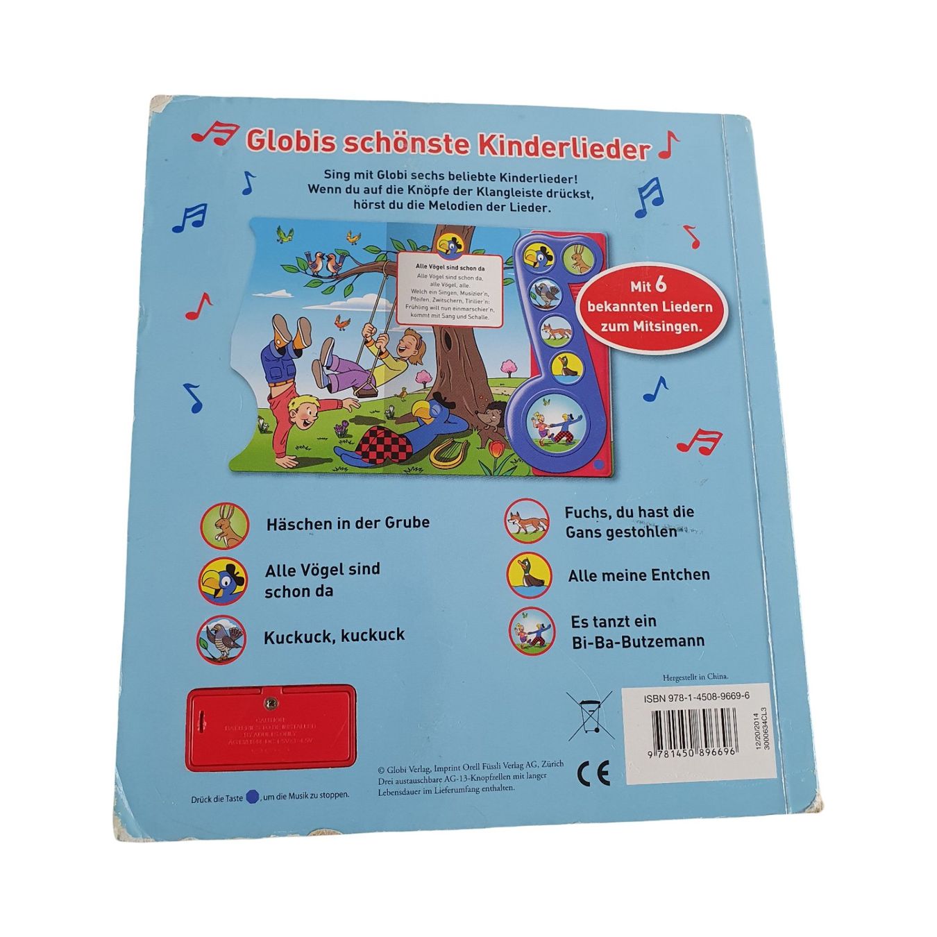 Libri: Globis schönste Kinderlieder Buch – Usato da Wangen b. Olten venduto da Restwert_Wangen 2