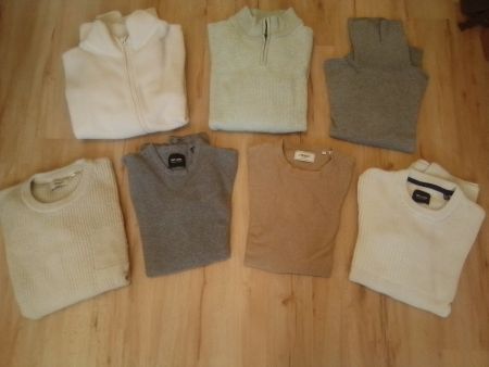 Kleider-Paket mit Herren-Pullovern, Grösse L*