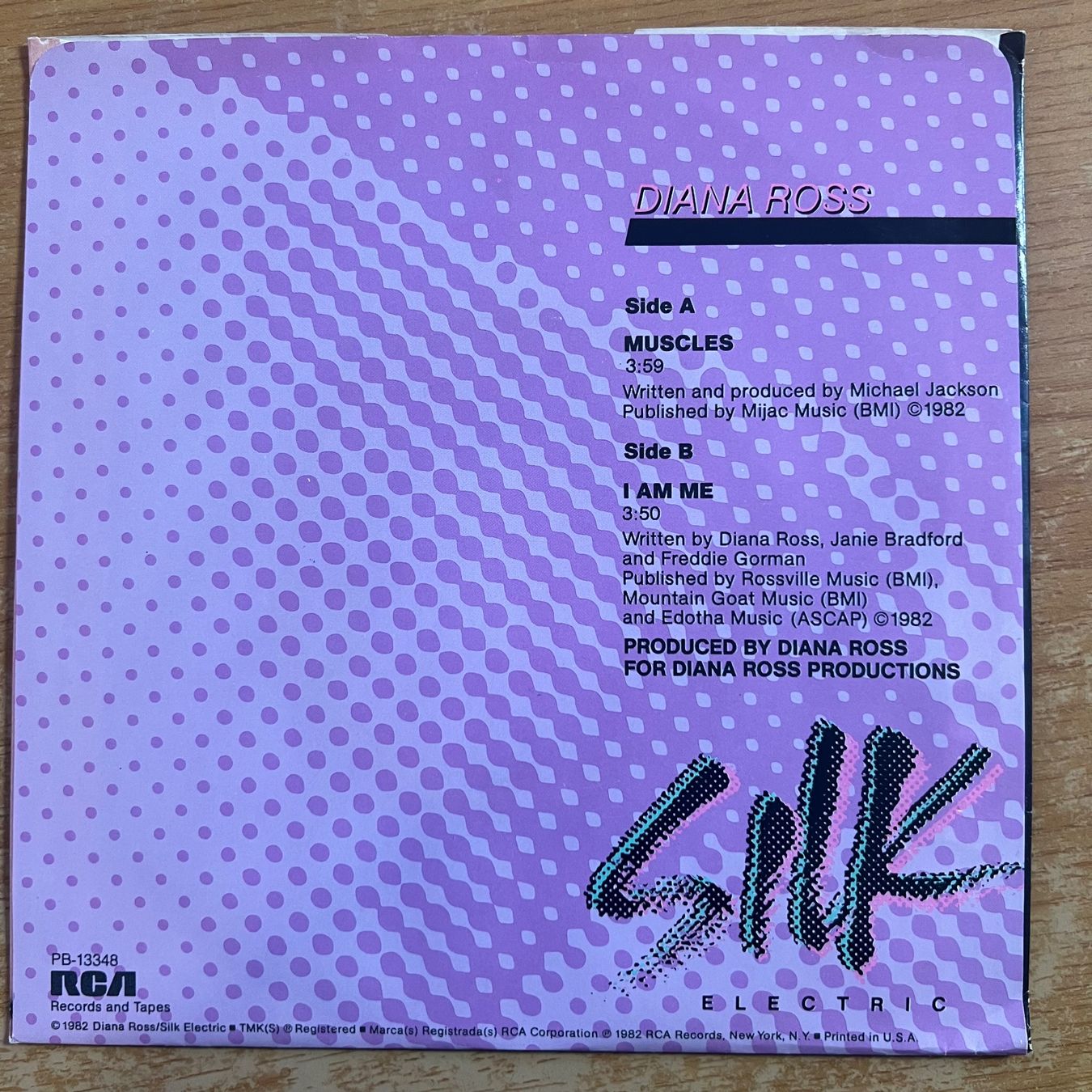 Schallplatten: Diana Ross - Muscles / 1. US-Press. 1982 - TOP – Gebraucht aus Gais von soundcave57 1