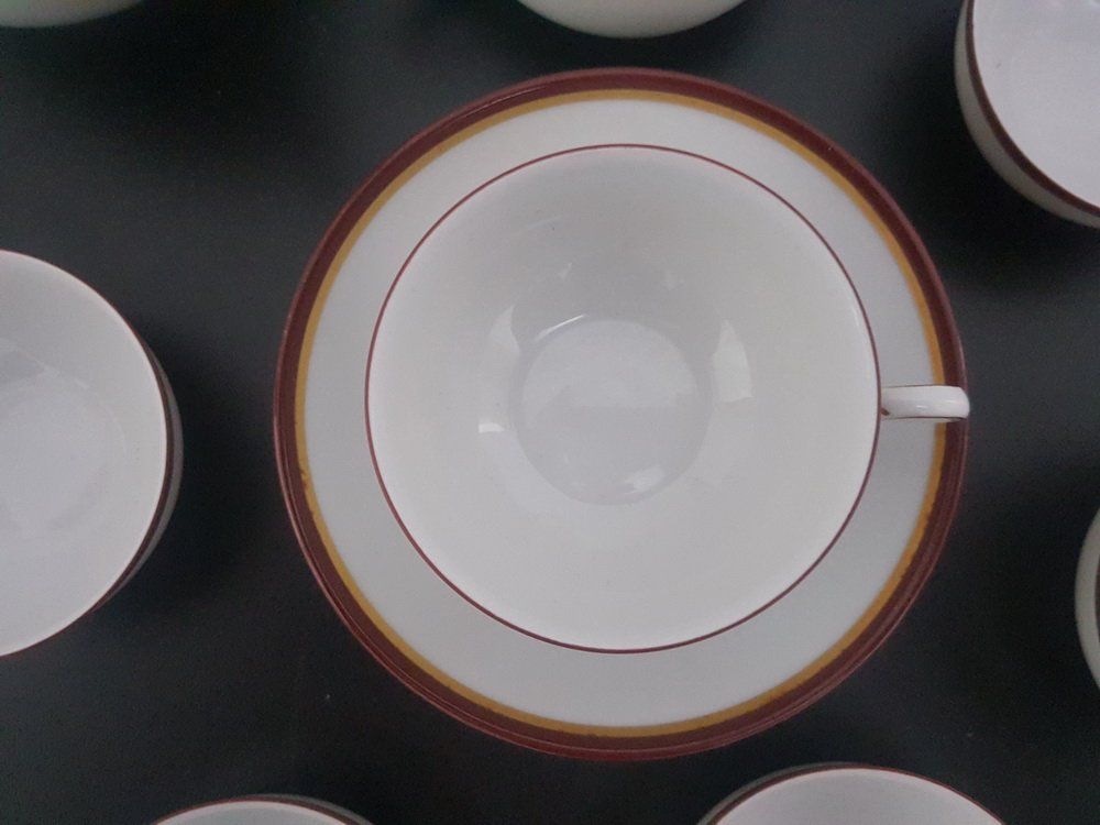 Set di piatti: Vintage Kaffeegeschirr, 6er Set – Usato da Basel venduto da RLBasel 1