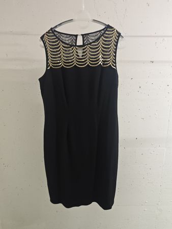 Mariposa Kleid, Gr. 42, schwarz-gold, festlich, neuw.