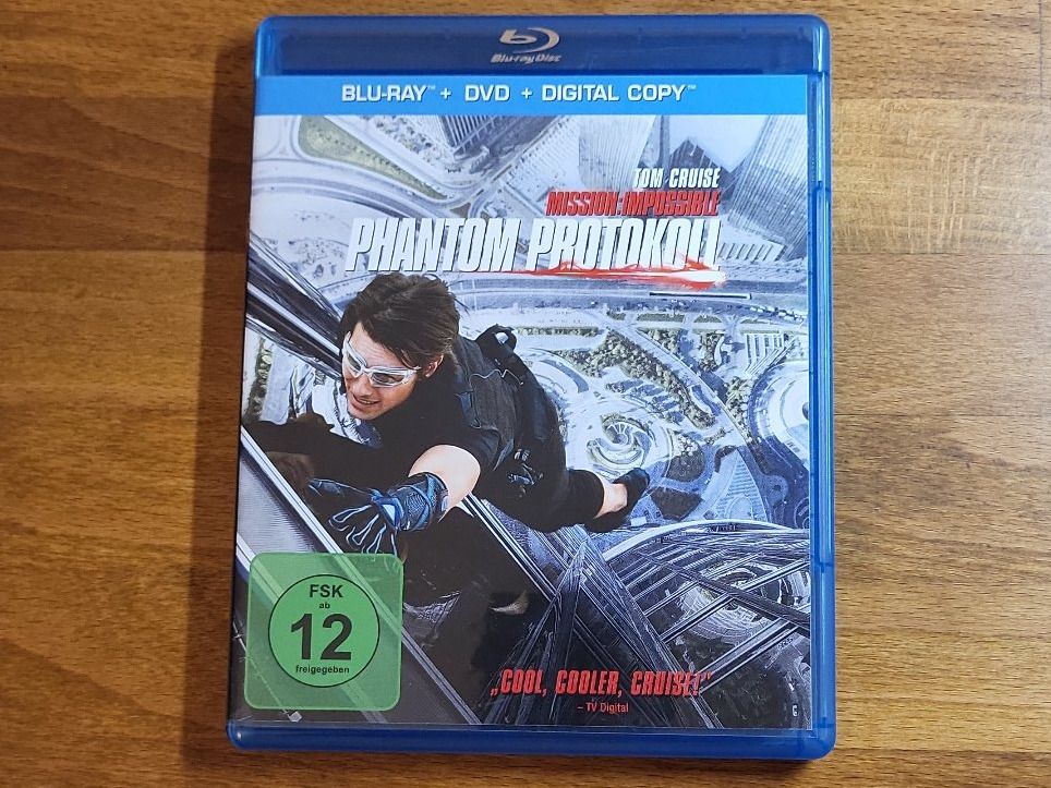 Tutti i DVDs: Mission: Impossible 4 - Phantom Protokoll (2011) – Usato da Pfungen venduto da Whitie