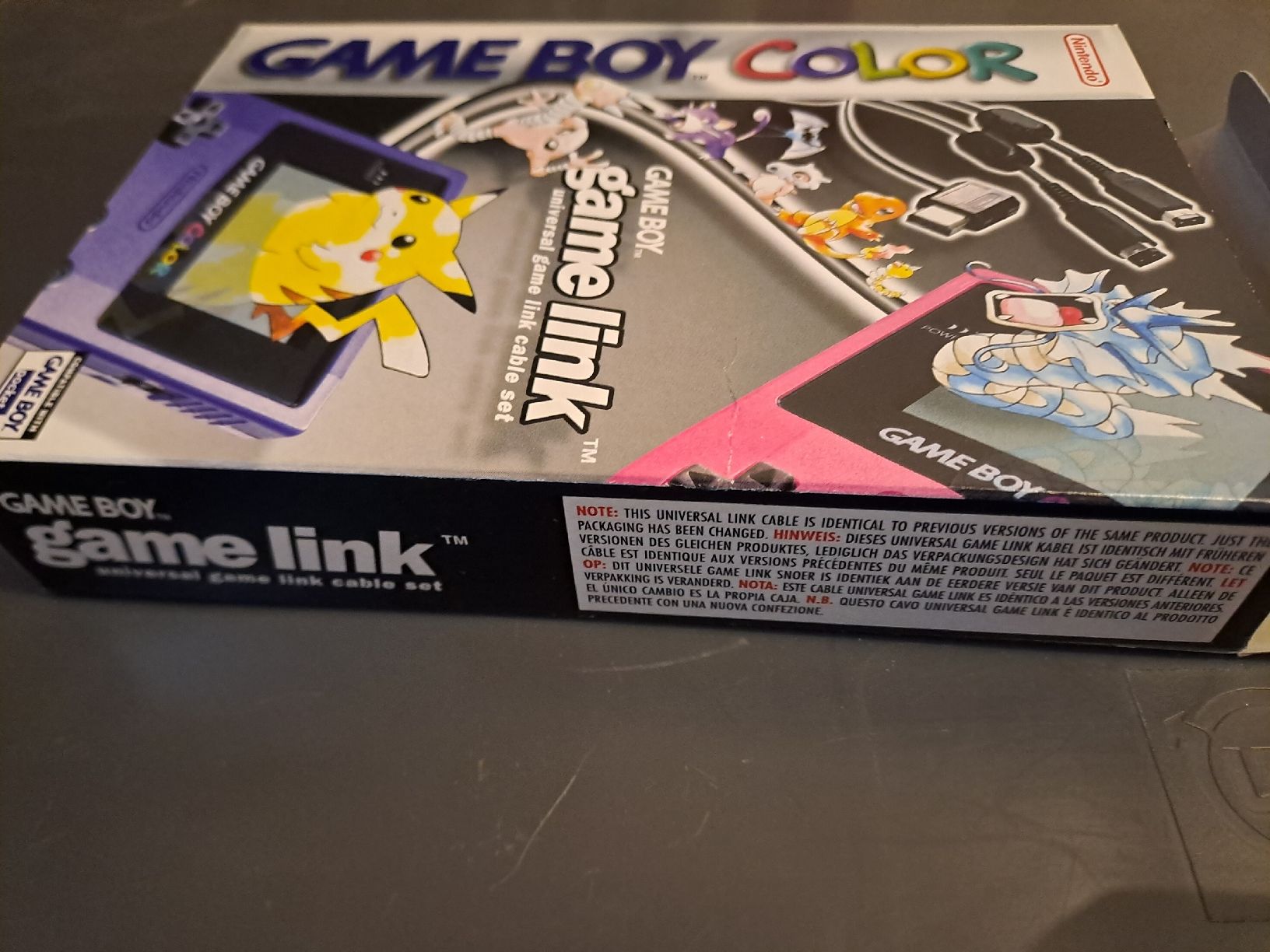 Nintendo Kabel: Game Boy Color Game Link Kabel universal cable Set Nintendo  – Neu und originalverpackt aus Aarau von  3