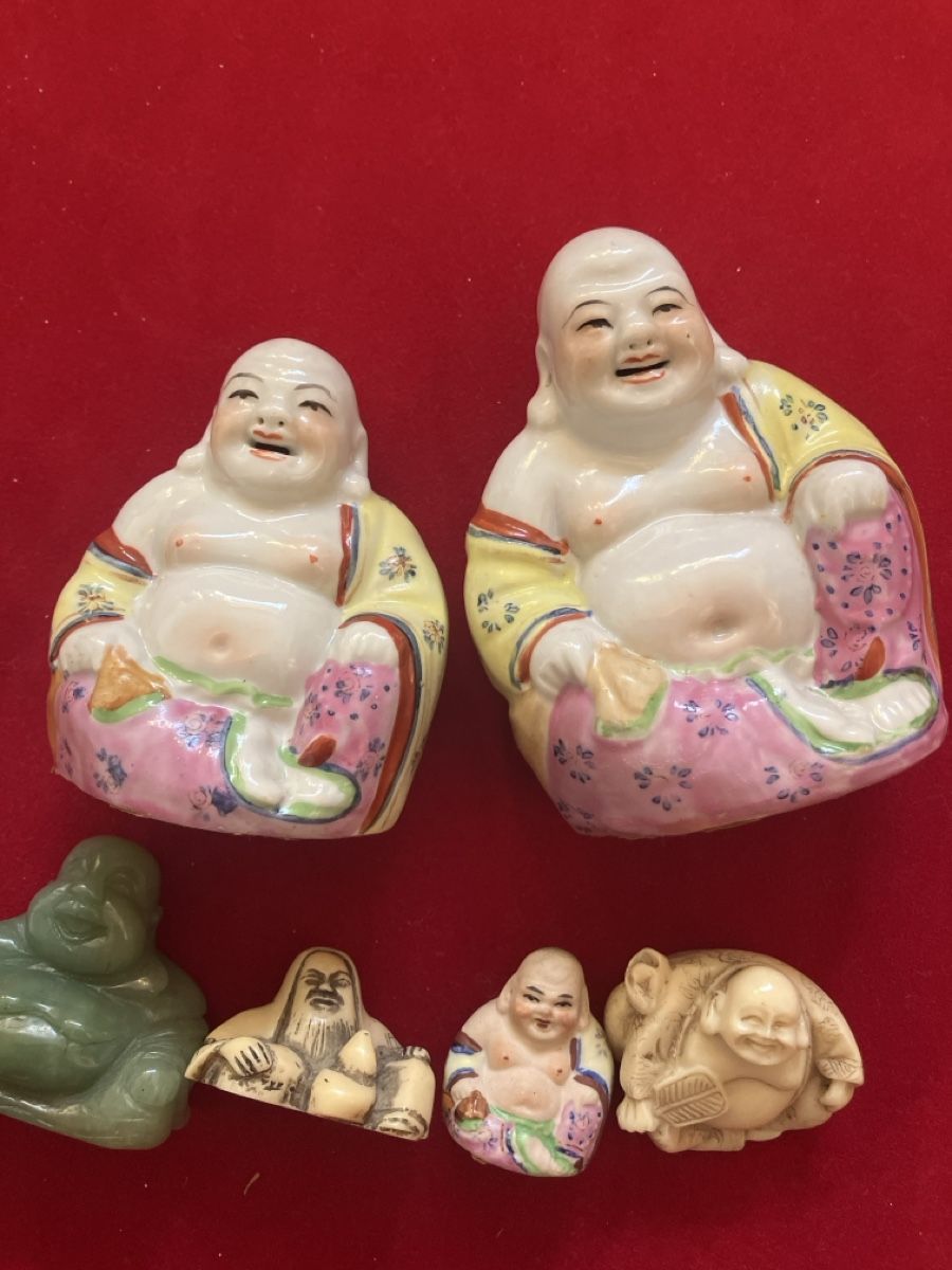 Tutte le decorazioni: Buddha Figuren Konvolut 7 Stueck 6.5cm – Usato da Muralto venduto da jac_hkz5 2