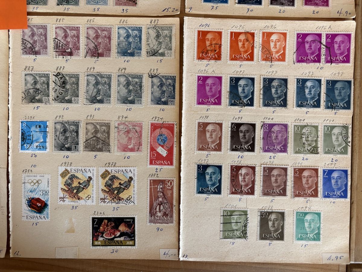 Tutti i francobolli: Briefmarken aus Spanien Sammlung – Usato da Rümlang venduto da Fledermaus16 6