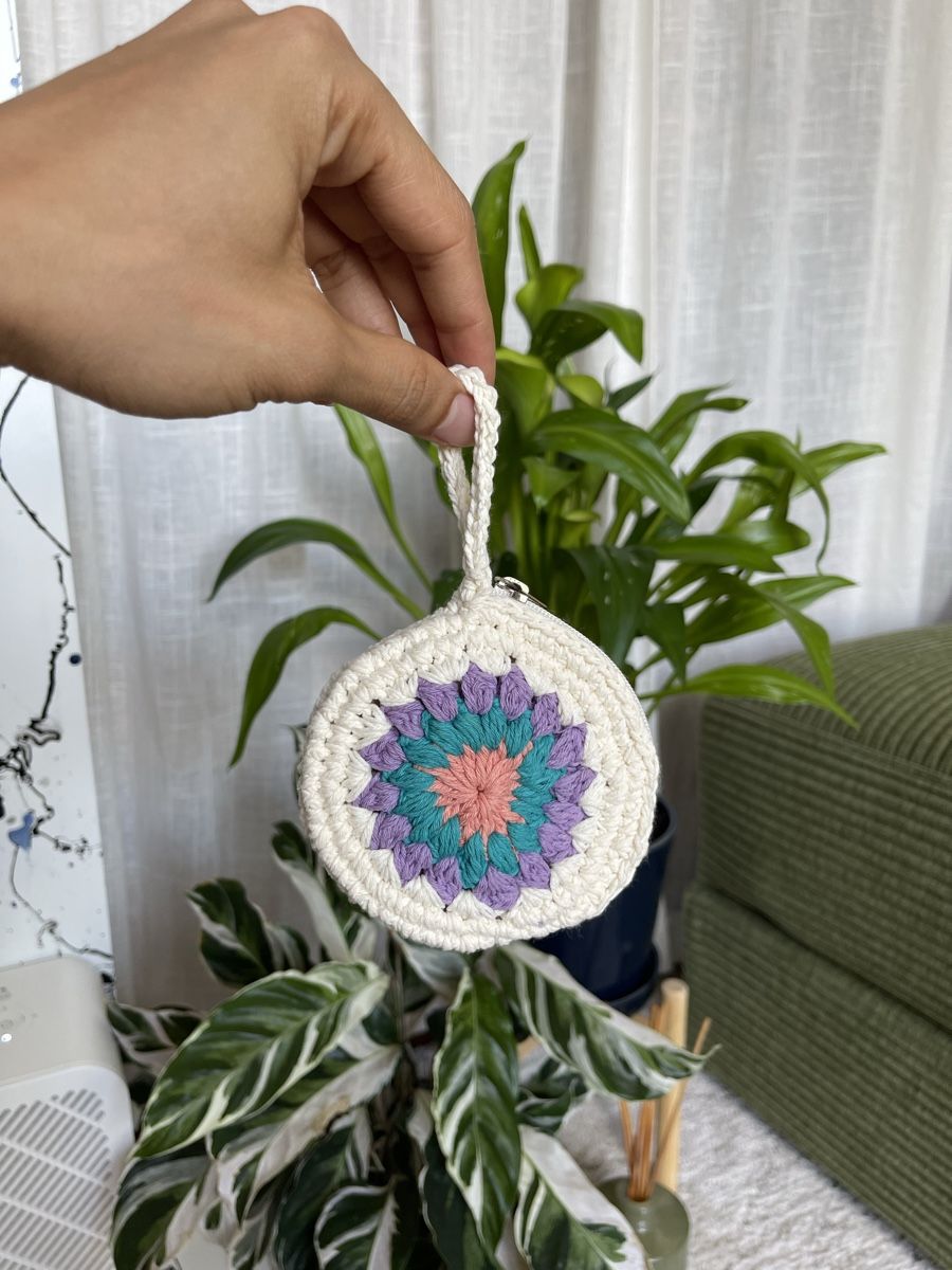 Cerchi da ricamo: Crochet Coin Holder – Nuovo (secondo la descrizione) da Winterthur venduto da Pohanrizki 2