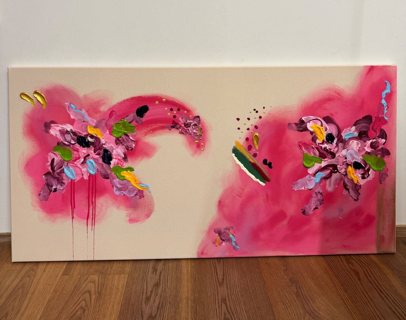Dipinti: Acryl Gemälde 60x120 cm – Nuovo e nell'imballaggio originale da Triesen venduto da atos87 1