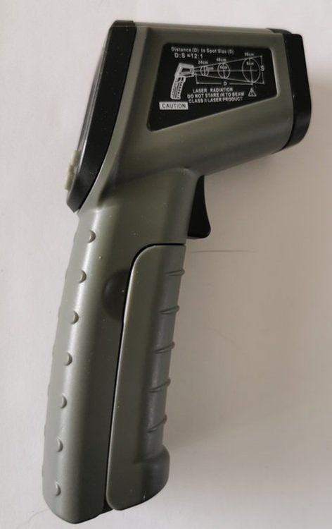 Infrarot-Thermometer Ray TFA 31.1136.20 Laservisier Berührungslos HACCP 500°C