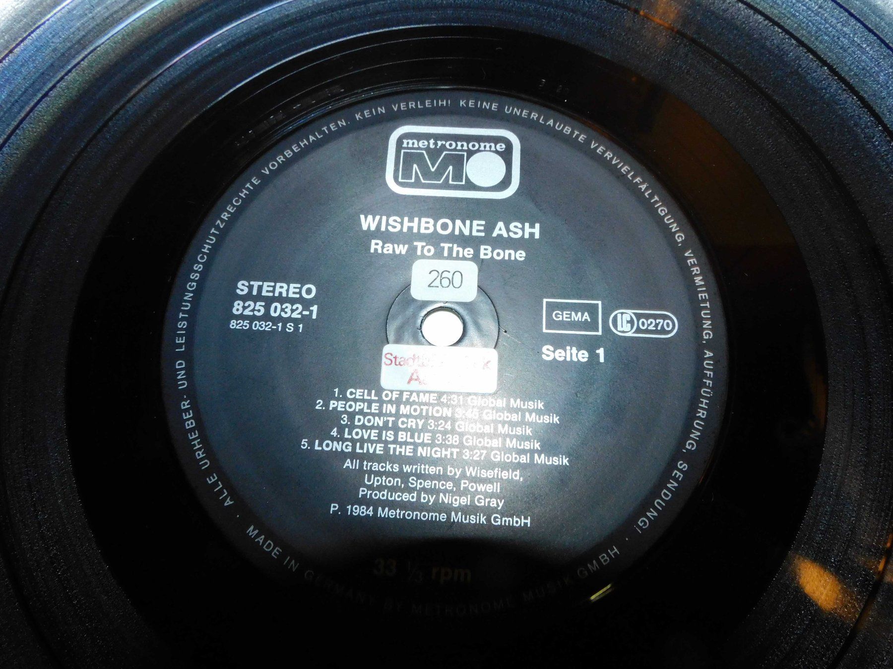 Dischi in vinile: Lp Wishbone Ash- 1984 LP Schallplatte – Usato da Sursee venduto da 76 2