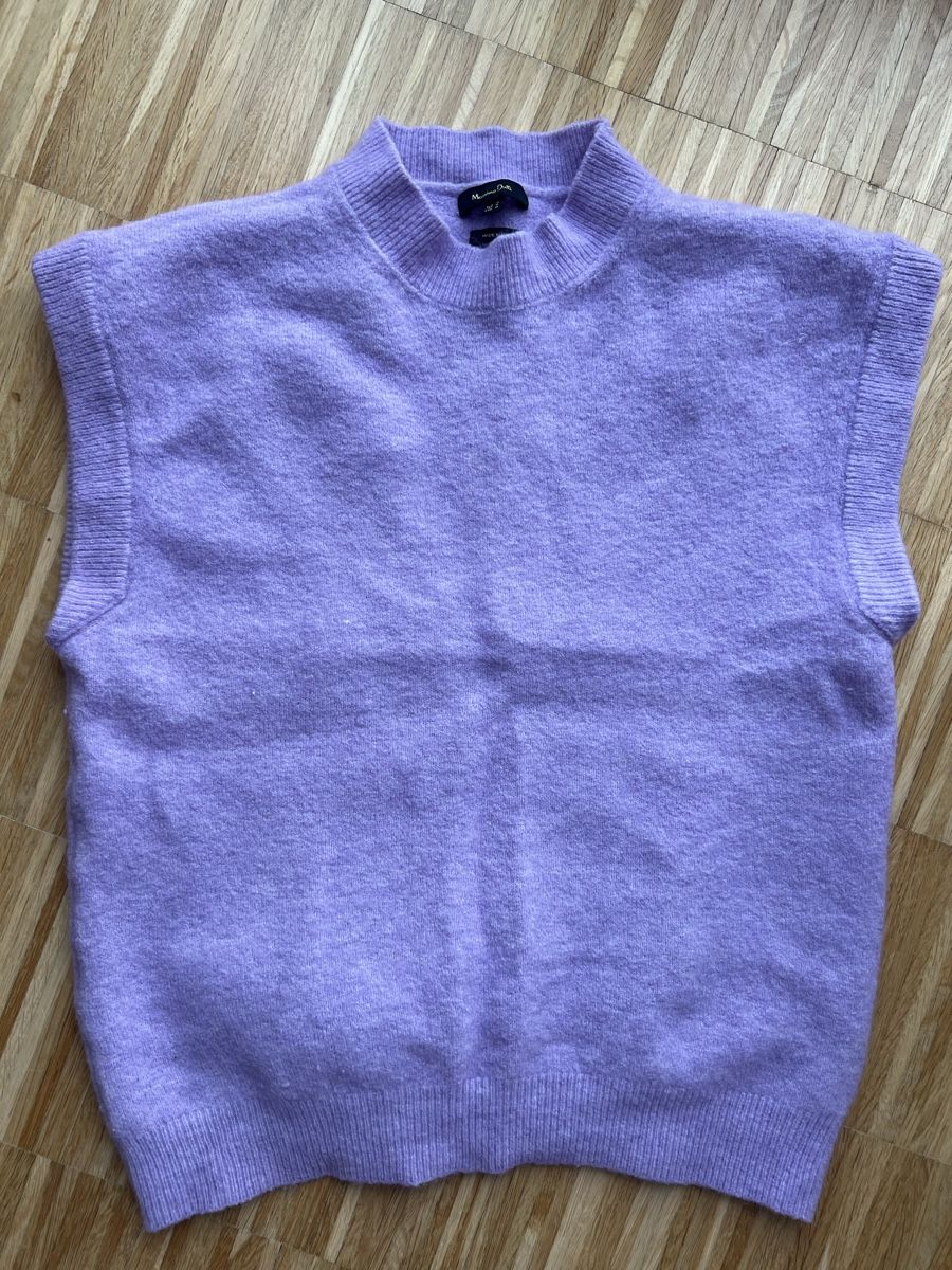 Massimo Dutti Gilet & Giacche senza maniche: Massimo Dutti  Wool Blend Sleeveless Jumper - Size Medium – Usato da Aarau venduto da eli_bq7m