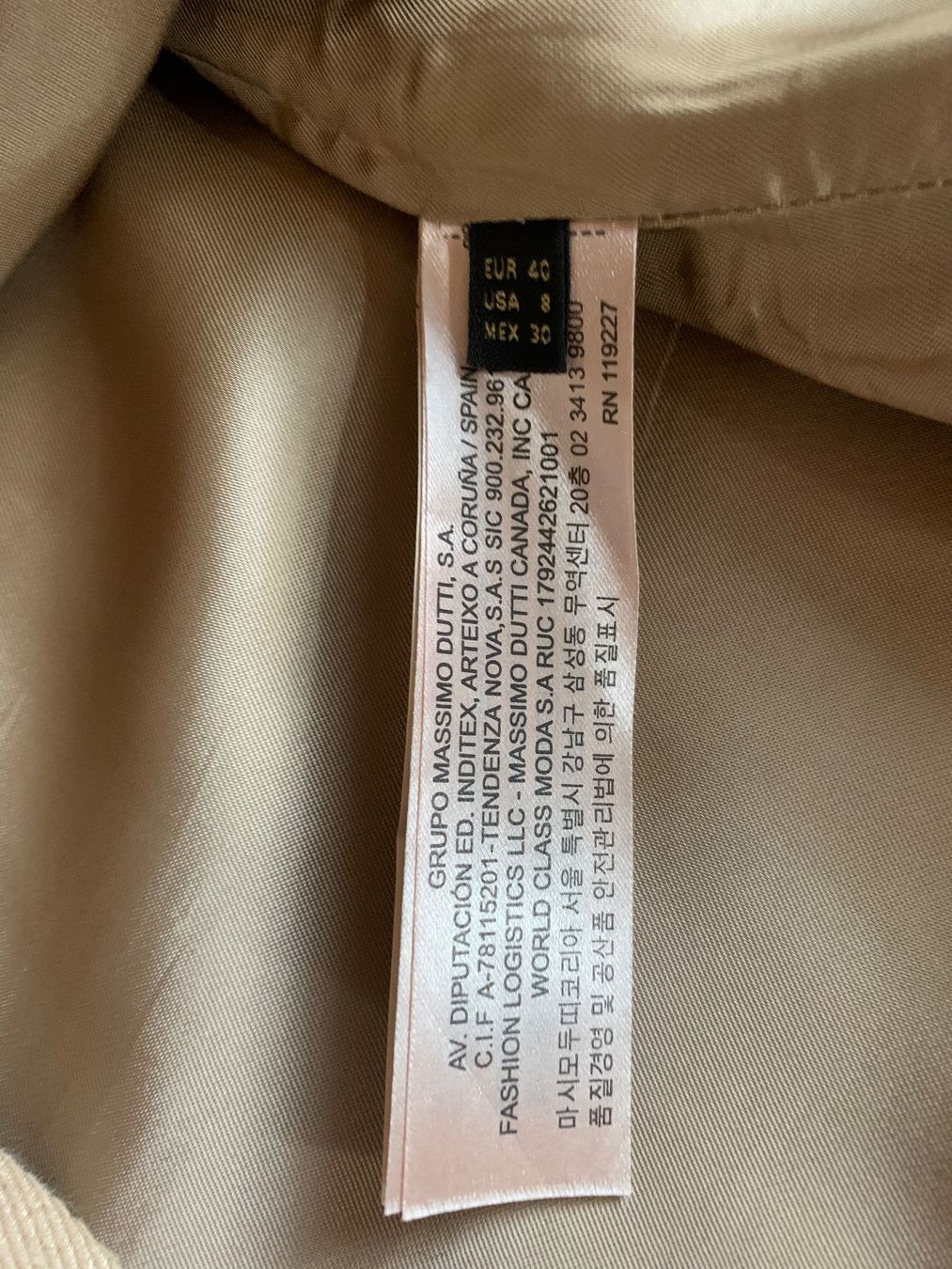 Massimo Dutti Gonne: MASSIMO DUTTI Rock Gr. 40EU 52% Leinen + 48% Baumwolle – Usato da Interlaken venduto da Bona55 5