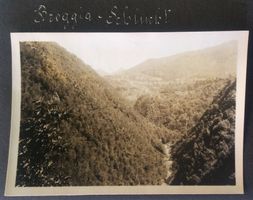 1 Foto Breggia-Schlucht, Caneggio, Valle di Muggio TI, 1928