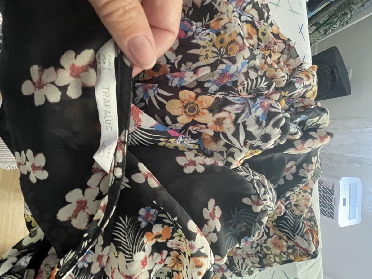 Vestiti: Sommerkleid leicht transparent mit Blümchenmuster Gr. L – Nuovo (secondo la descrizione) da Hätzingen venduto da Limao 3