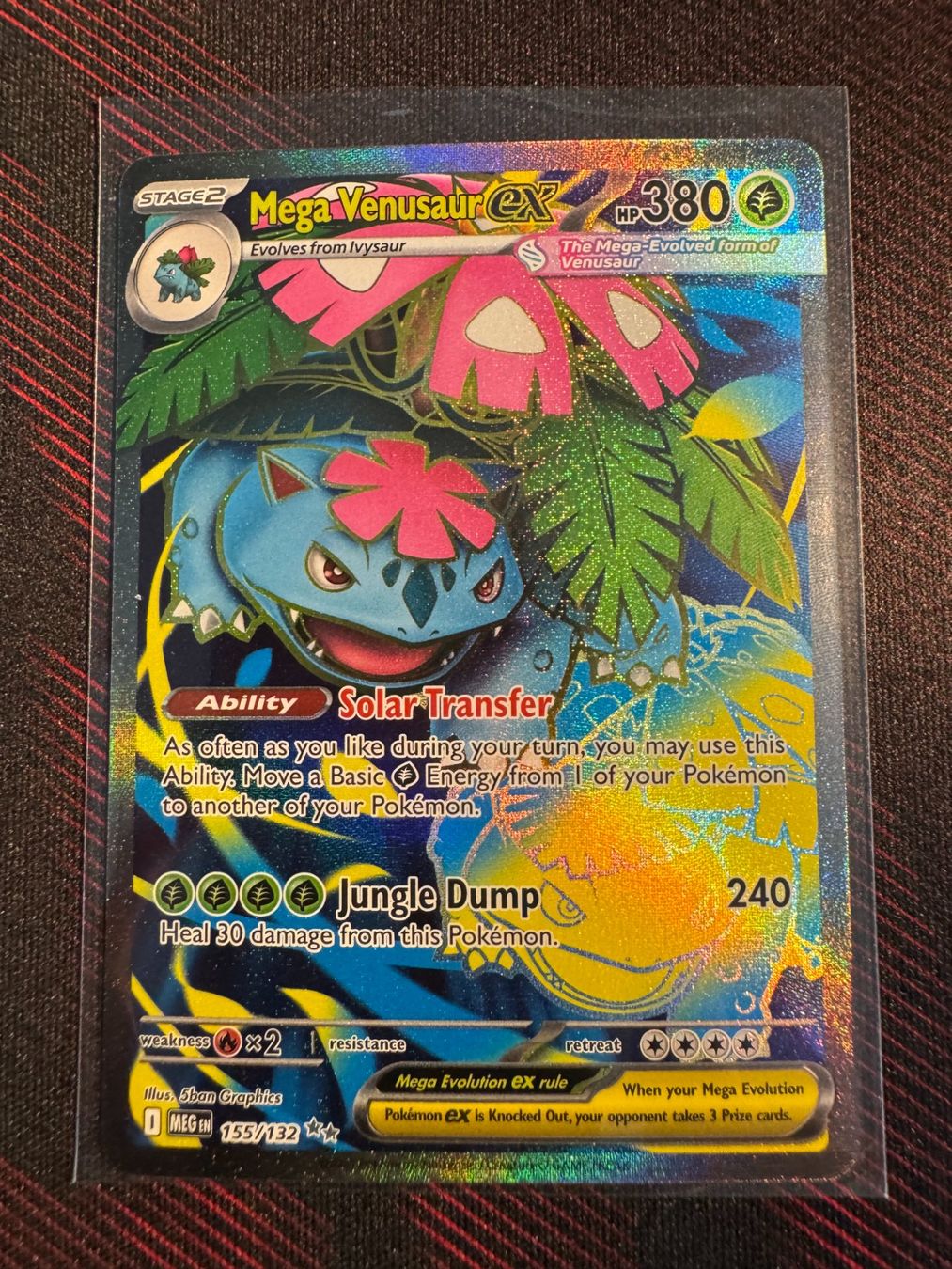 Pokémon Carte collezionabili: Mega Venusaur ex 155/132 Mega Evolution Pokemon – Usato da Altendorf venduto da fivep
