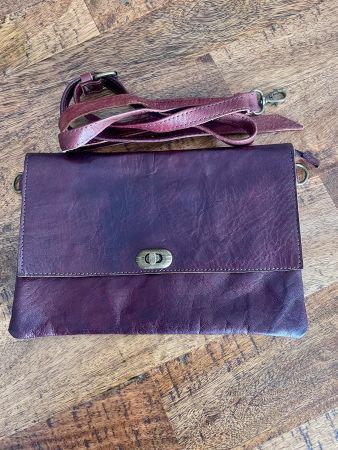 Leder Damentasche