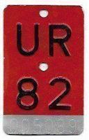 Velonummer Uri UR 82