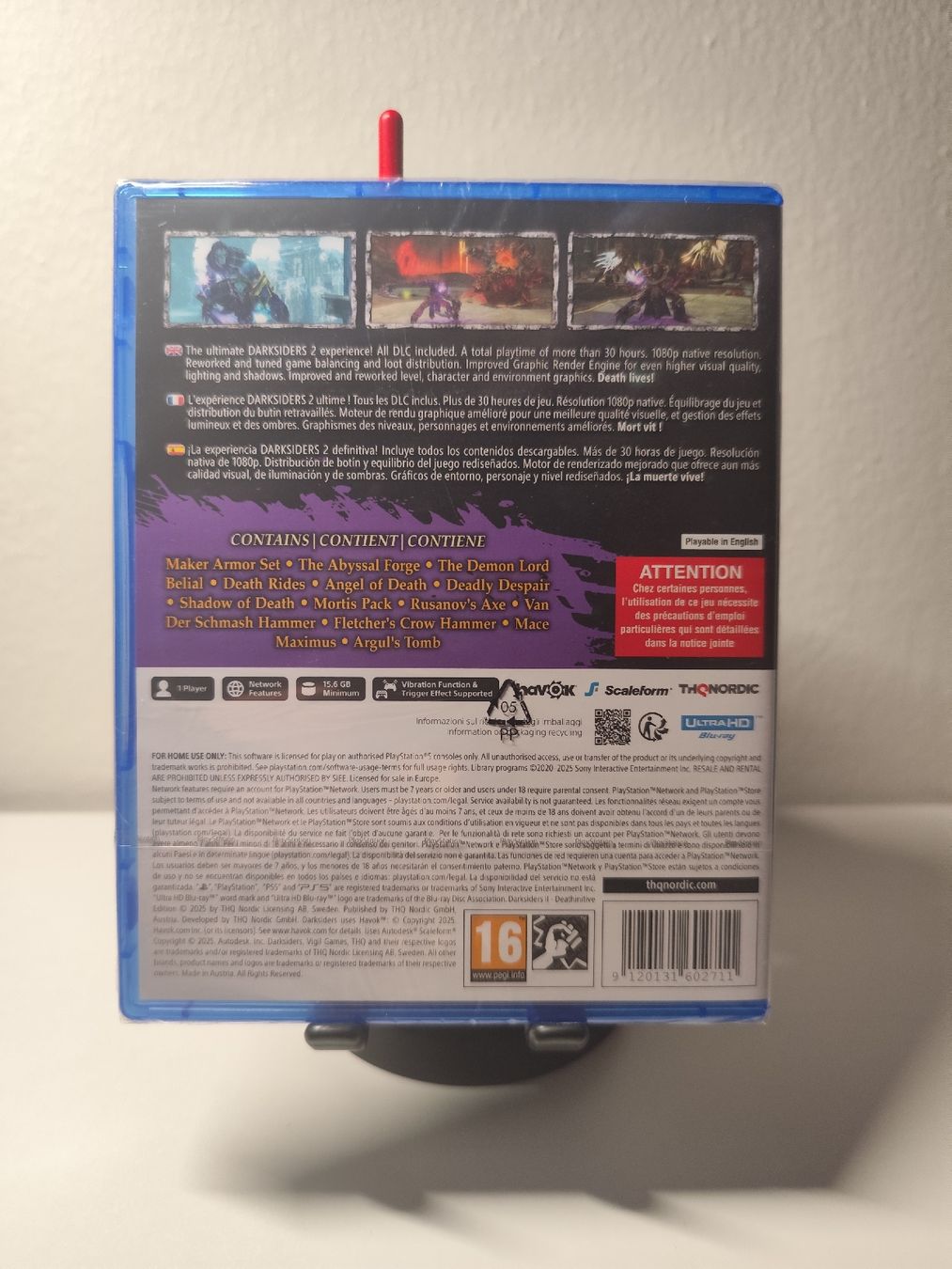 Giochi: Darksiders II Deathinitive Edition PS5 - Include Tutti i DLC – Nuovo e nell'imballaggio originale da S. Vittore venduto da GamesAndCards95 1
