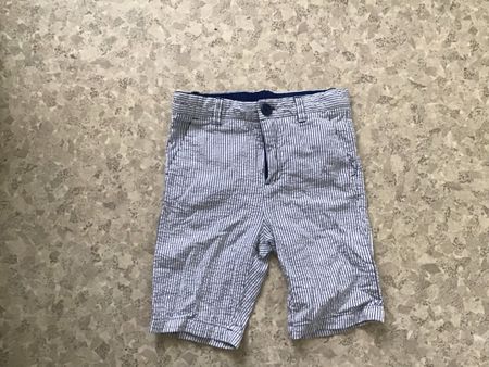 H&M Shorts, Gr.116/122 blau-weiss gestreift, Sommer